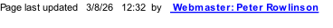 Page last updated   3/8/26   12:33  by    Webmaster: Peter Rowlinson